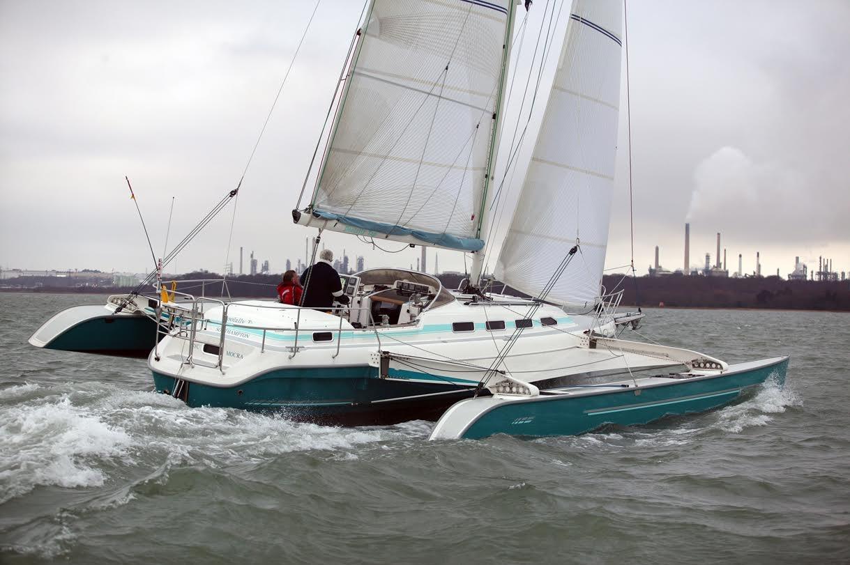 Dragonfly 1200 trimaran — © Dragonfly / Quorning Boats