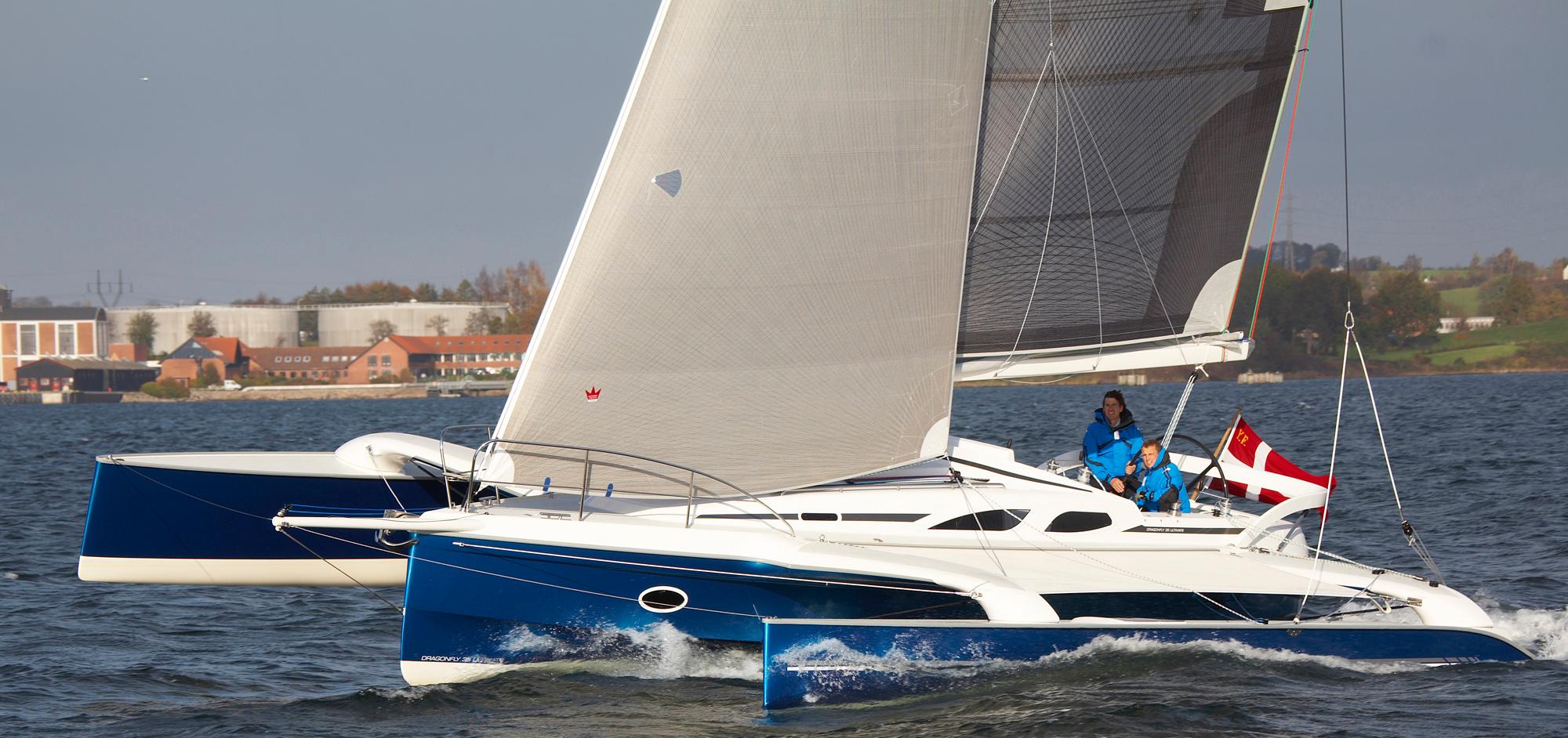 Dragonfly 35 trimaran — © Dragonfly / Quorning Boats