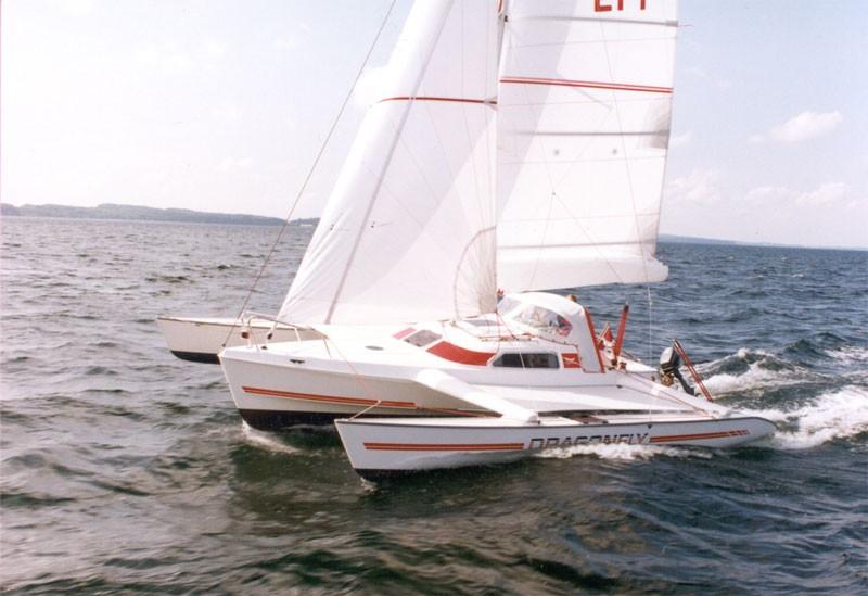 Dragonfly 800 trimaran — © Dragonfly / Quorning Boats
