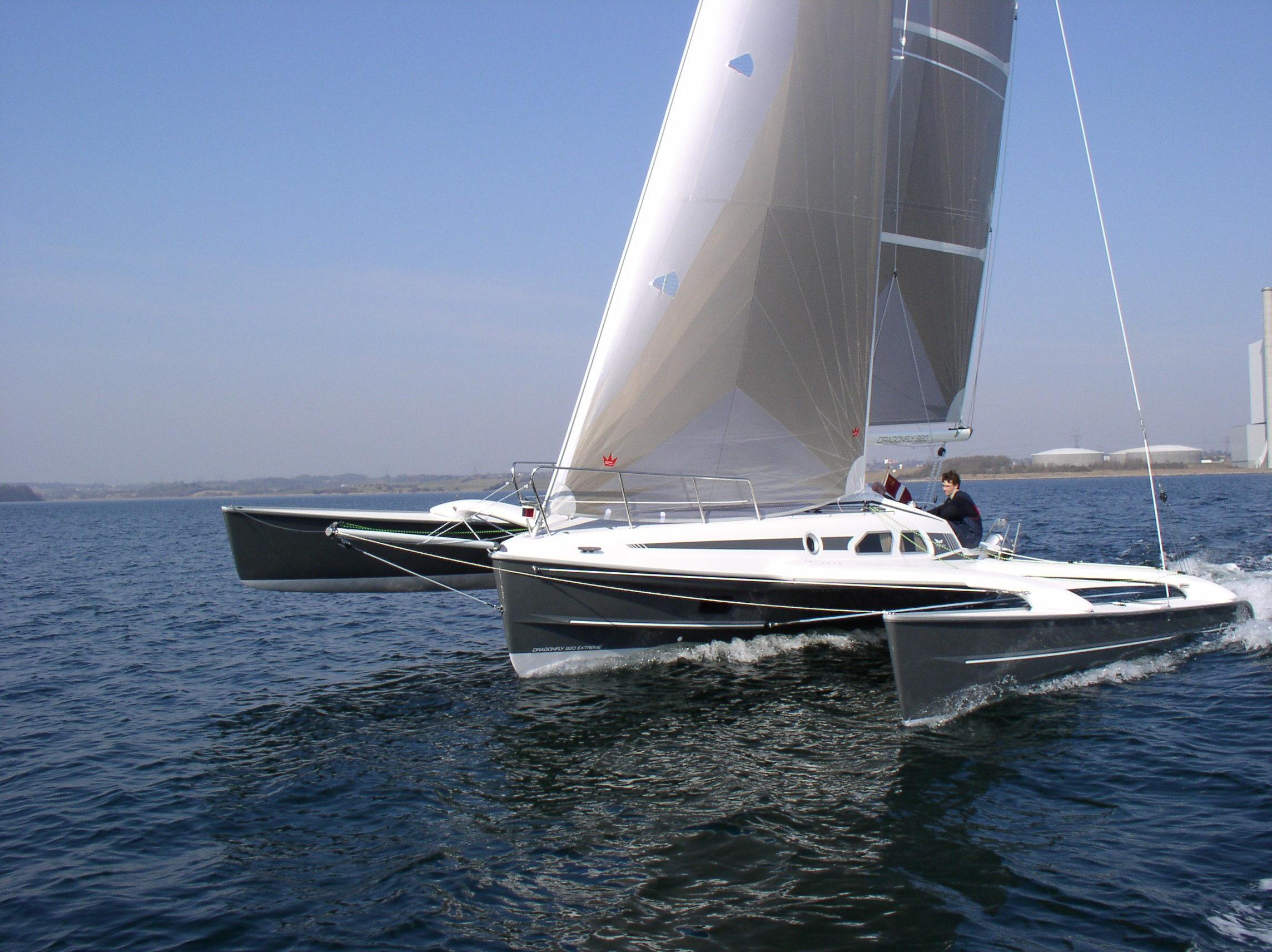 Dragonfly 920 trimaran — © Dragonfly / Quorning Boats